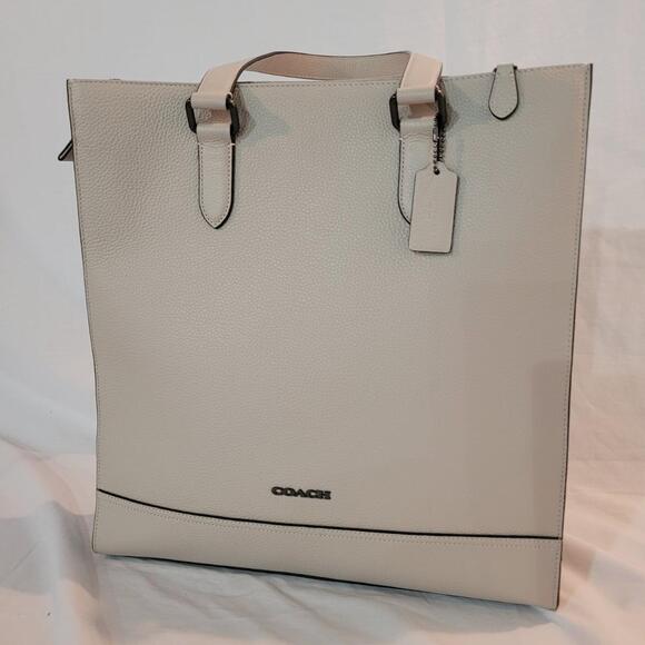 NWOT Coach Graham Structured Tote Steam Womens CJ654 - Picture 2 of 12